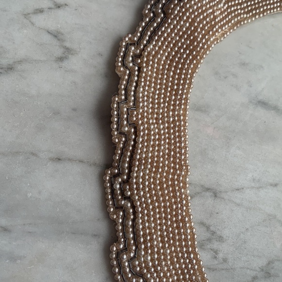 Vintage pearl collar necklace BAARE BEARDS INC - Picture 13 of 14